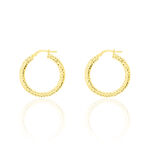 Cr&eacute;oles Udara Or Jaune - Boucles d'oreilles cr&eacute;oles Femme | Histoire d&rsquo;Or