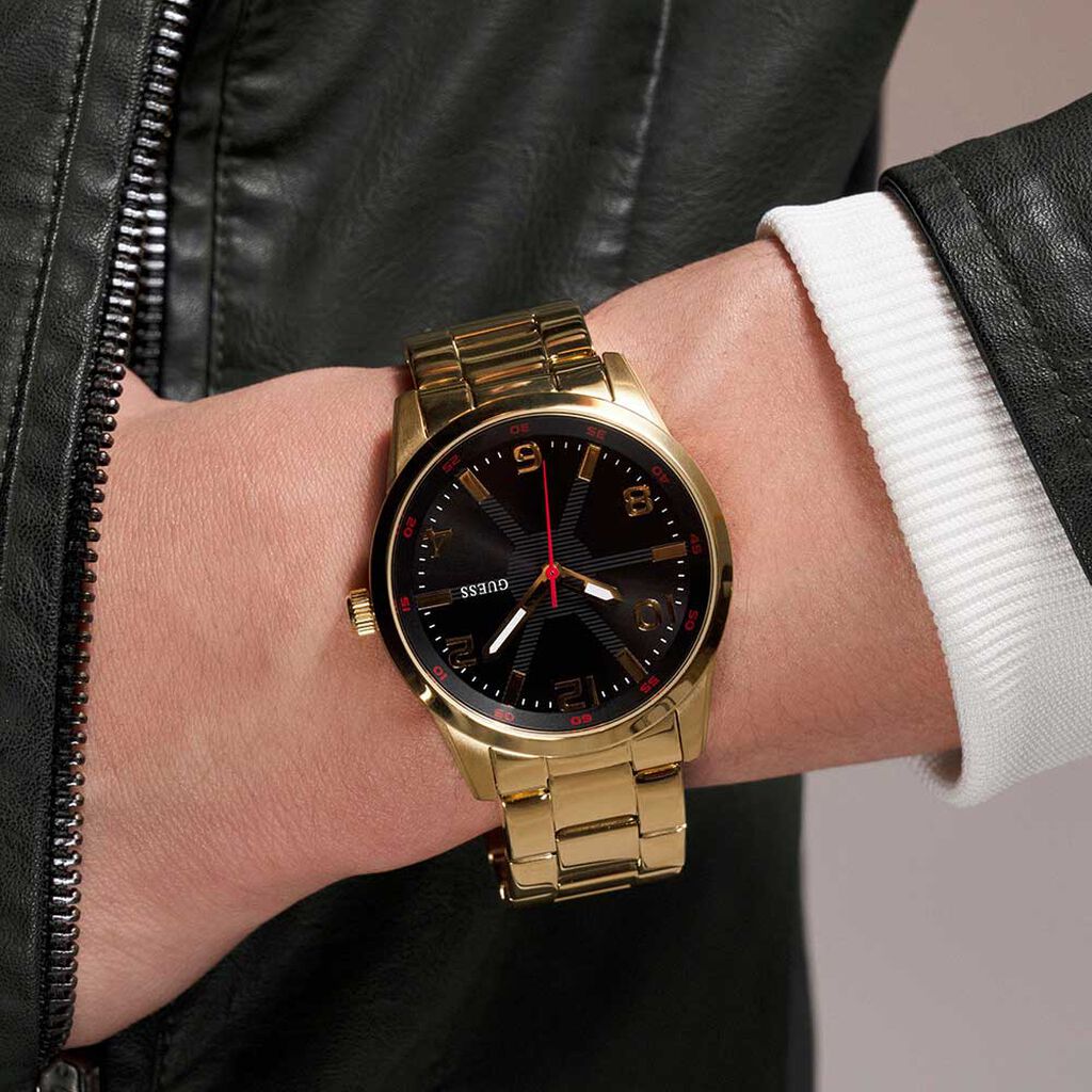 Montre Guess Monte Noir - Nouveautés Homme | Histoire d’Or