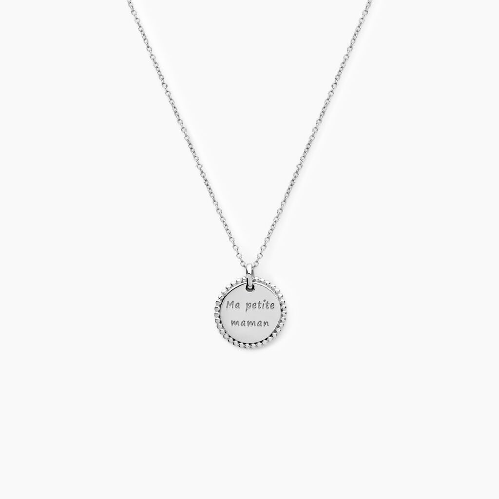 Collier Mayi Argent Blanc - Colliers fantaisie Femme | Histoire d&rsquo;Or