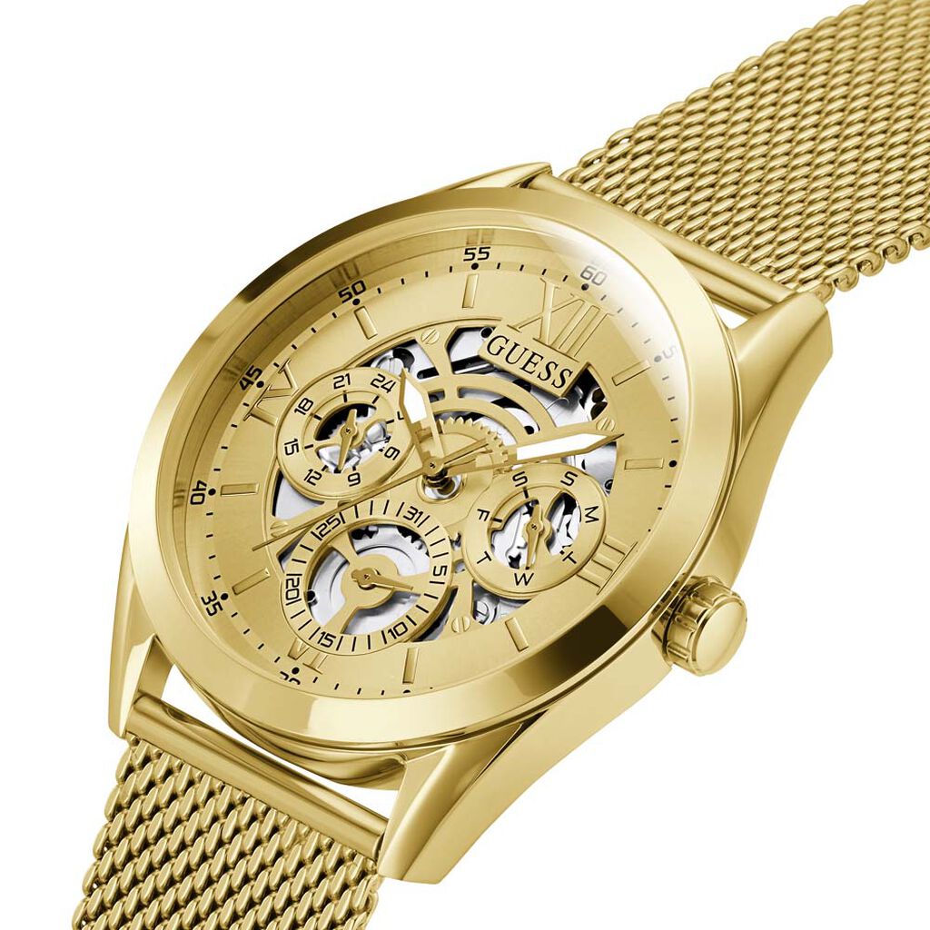 Montre Guess Tailor Dor&eacute; - Montres Homme | Histoire d&rsquo;Or
