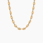 Collier William Plaqu&eacute; Or Jaune - Chaines Femme | Histoire d&rsquo;Or