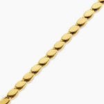 Bracelet Carlyne Acier Jaune - Bracelets fantaisie Femme | Histoire d&rsquo;Or