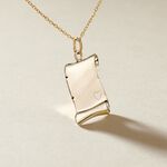 Pendentif Irenca Message Parchemin Or Jaune - Pendentifs Famille | Histoire d&rsquo;Or