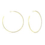 Cr&eacute;oles Tyhana Or Jaune Oxyde - Boucles d'oreilles cr&eacute;oles Femme | Histoire d&rsquo;Or