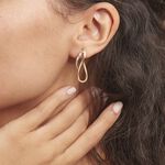 Cr&eacute;oles Hepsie Or Bicolore - Boucles d'oreilles cr&eacute;oles Femme | Histoire d&rsquo;Or