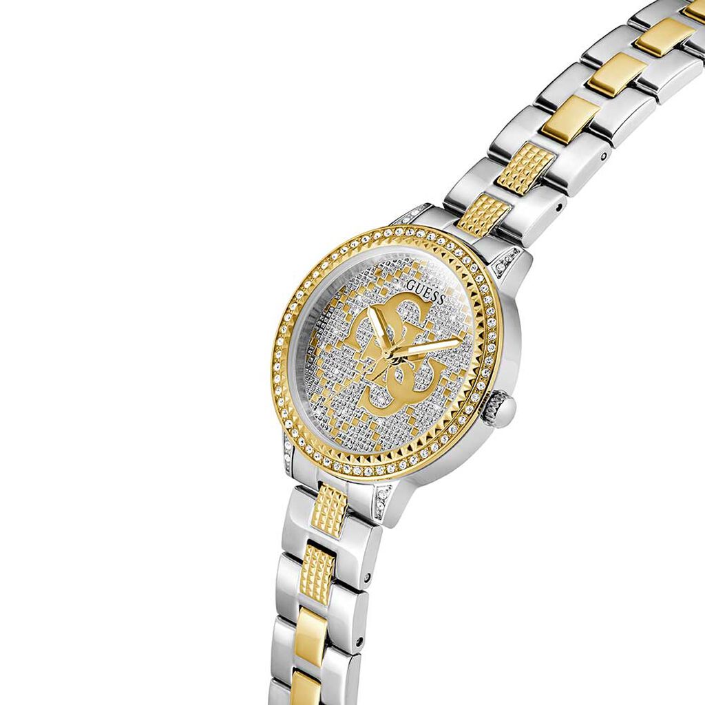 Montre Guess G-Lace Argent&eacute; - Id&eacute;es cadeaux Femme | Histoire d&rsquo;Or