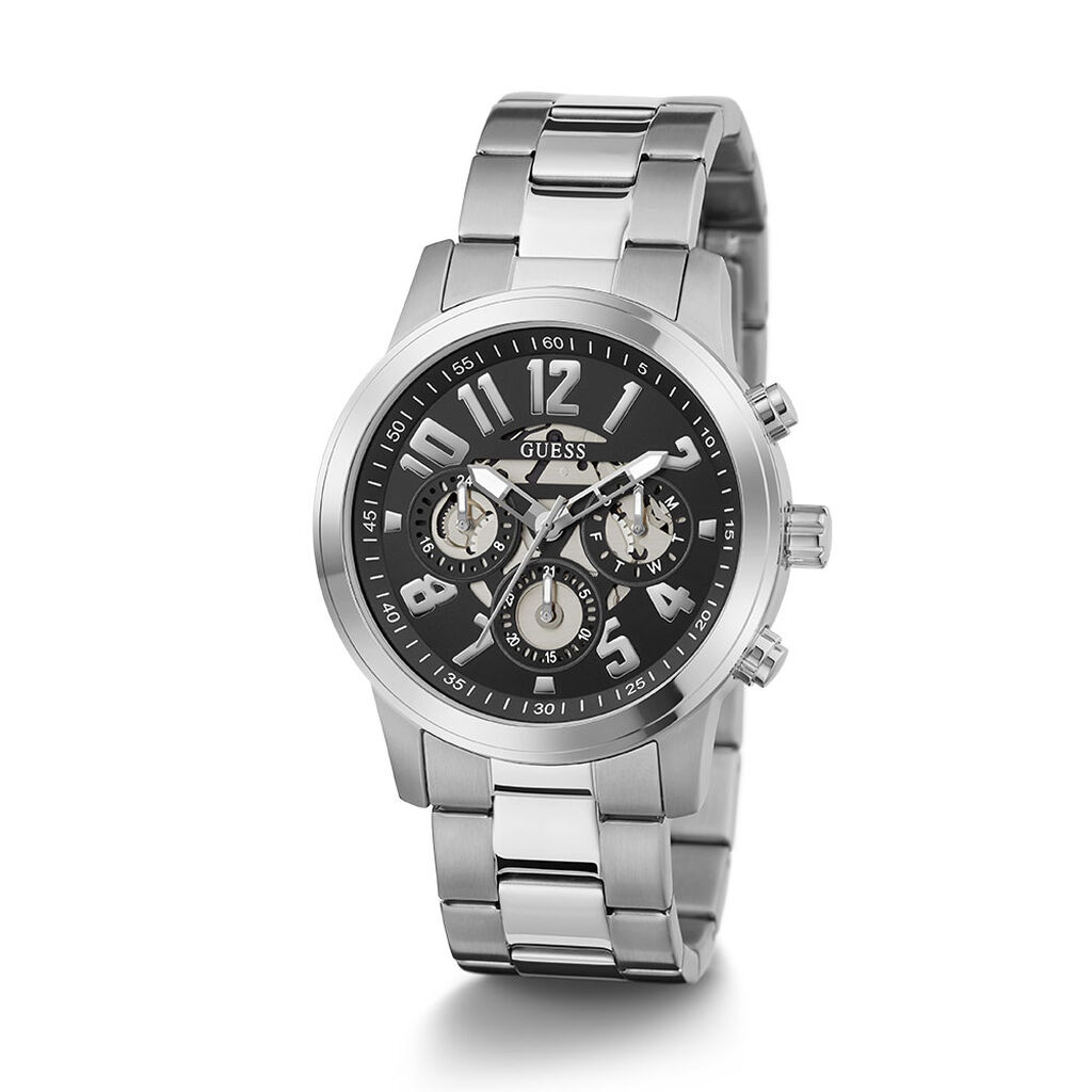 Montre Guess Parker Noir - Id&eacute;es cadeaux Homme | Histoire d&rsquo;Or