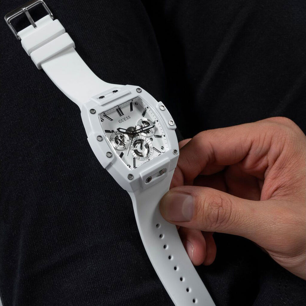 Montre Guess Phoenix Blanc - Montres Homme | Histoire d’Or