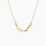Collier Lueur Argent Dor&eacute; A L'Or 750/1000 - Bijoux sans pierre Femme | Histoire d&rsquo;Or