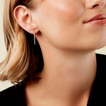 Boucles D'Oreilles Pendantes Ercole Or Jaune Oxyde De Zirconium - Boucles d'oreilles pendantes Femme | Histoire d&rsquo;Or