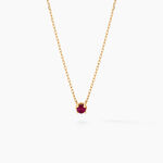 Collier Onora Or Jaune Rubis - Colliers Femme | Histoire d&rsquo;Or