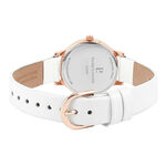 Montre Pierre Lannier Week End Ligne Pure Blanc - F&ecirc;te des m&egrave;res Femme | Histoire d&rsquo;Or