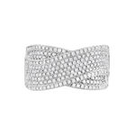 Bague Elyne Or Blanc Diamant - Bagues avec pierre Femme | Histoire d&rsquo;Or