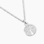 Collier Audrey-rose Argent Blanc - Colliers fantaisie Femme | Histoire d&rsquo;Or
