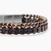 Bracelet Jourdan Cuir De Vache Oeil De Tigre - Bracelets Homme | Histoire d&rsquo;Or
