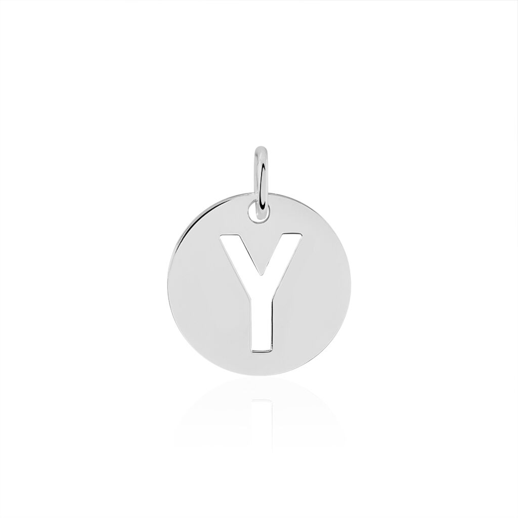 Pendentif Elio Y Argent Blanc