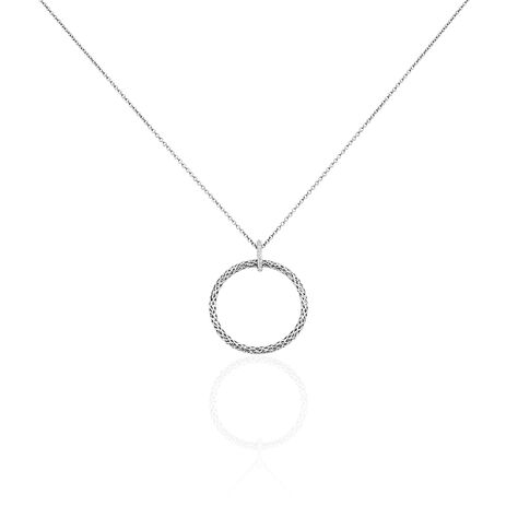 Collier Sautoir Sowa Argent Blanc Oxyde De Zirconium - Colliers fantaisie Femme | Histoire d’Or