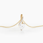 Collier Clothilde Or Jaune Oxyde De Zirconium - Colliers Femme | Histoire d&rsquo;Or