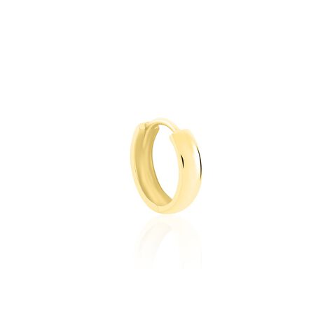 Créole Unitaire Franc Or Jaune - Boucles d'oreilles créoles Homme | Histoire d’Or