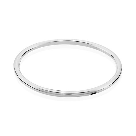 Bracelet Jonc Tabata Argent Blanc - Bracelets joncs Femme | Histoire d’Or