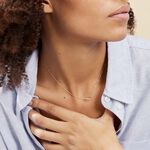 Collier Or Jaune Rosius Oxydes De Zirconium - Colliers Femme | Histoire d&rsquo;Or