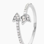 Bague Argent Blanc Caolan Oxydes De Zirconium - Bagues avec pierre Femme | Histoire d&rsquo;Or