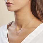 Pendentif Ionia Lettre Or Blanc - Pendentifs Famille | Histoire d&rsquo;Or