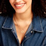 Pendentif Gabe Or Jaune Oxyde De Zirconium - Pendentifs Femme | Histoire d&rsquo;Or