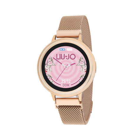 Montre Connectée Liu Jo Smartwatch Eye Gold Rose - Montres connectées Femme | Histoire d’Or