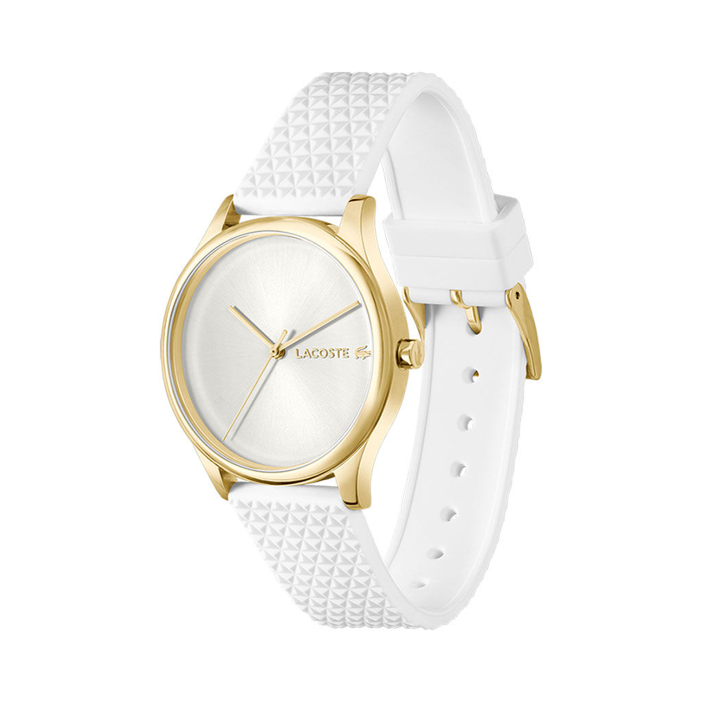 Montre Lacoste Crocodelle Blanc - Montres Femme | Histoire d&rsquo;Or
