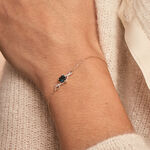 Bracelet Clothilde Or Jaune Topaze Oxyde De Zirconium - Bracelets Pierre Femme | Histoire d&rsquo;Or
