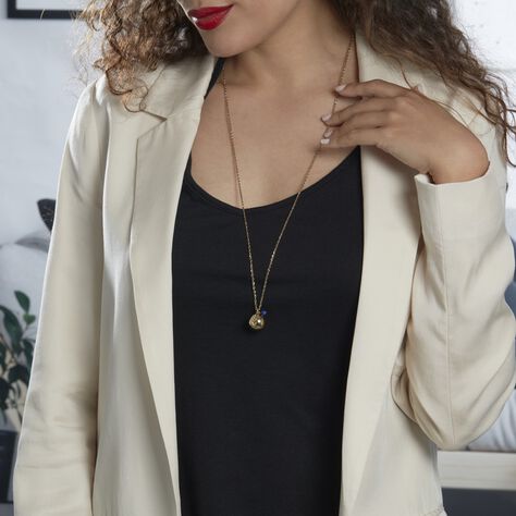 Collier My Bola Acier Jaune Aventurine - Colliers fantaisie Femme | Histoire d’Or
