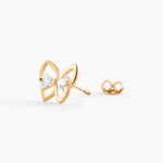 Boucles D'oreilles Pendantes Jelissa Plaqu&eacute; Or Oxyde De Zirconium - Boucles d'oreilles fantaisie Femme | Histoire d&rsquo;Or