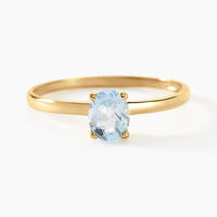 Bague Lily Or Jaune Topaze