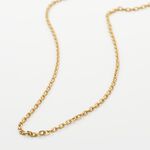 Cha&icirc;ne Igoa Maille For&ccedil;at Diamantee Or Jaune - Chaines Femme | Histoire d&rsquo;Or