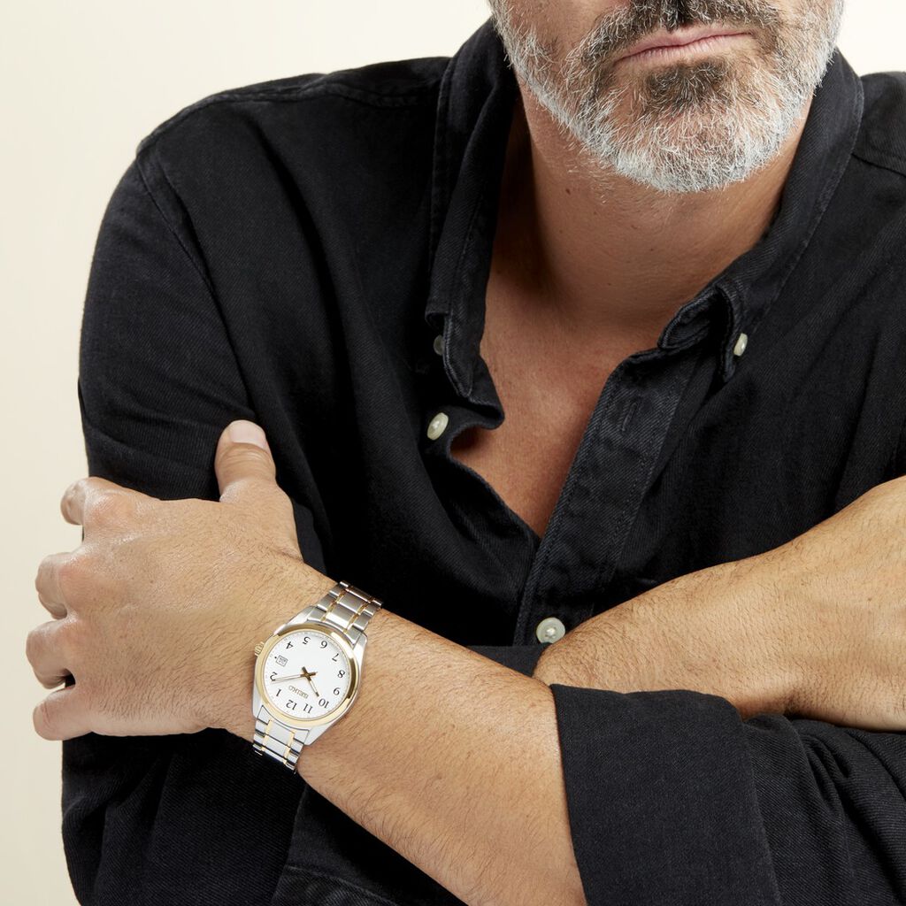 Montre Seiko Classique Blanc - Montres Homme | Histoire d’Or