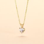 Collier Aodren Or Jaune Oxyde De Zirconium - Colliers Famille | Histoire d&rsquo;Or