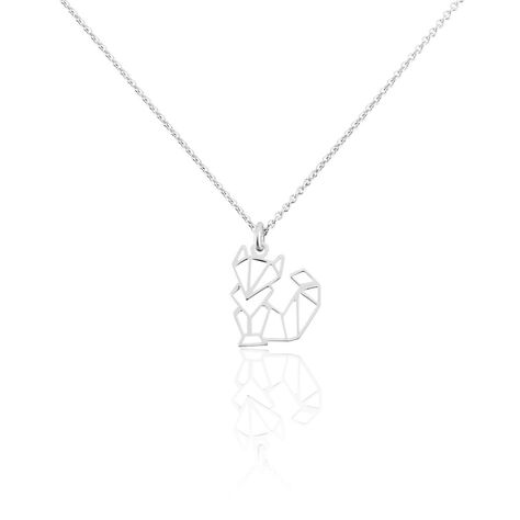 Collier Argent Blanc Alekdandarine - Ras de cou Femme | Histoire d’Or