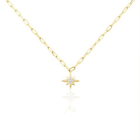 Collier Loved One Or Jaune Diamant - Colliers Femme | Histoire d’Or