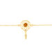 Bracelet Argent Doré Lona Ambre - Bracelets Attrape rêves Femme | Histoire d’Or