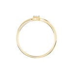 Bague Orianna Or Jaune Diamant - Bagues solitaires Femme | Histoire d&rsquo;Or