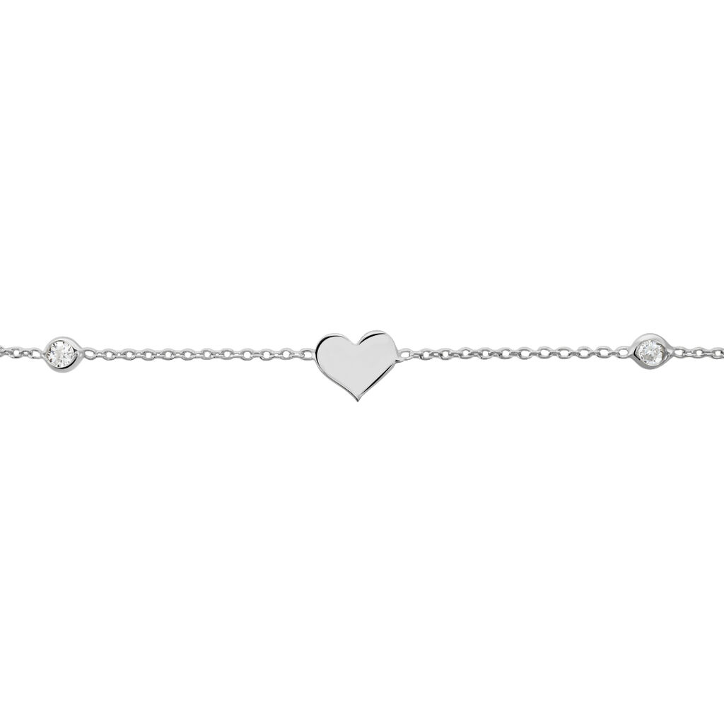 Bracelet Rana Argent Blanc Oxyde De Zirconium - Bracelets Femme | Histoire d’Or
