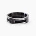 Bague Phebus Him Cosme Acier Noir - Bagues fantaisie Homme | Histoire d’Or