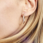 Cr&eacute;oles Maelia Or Bicolore - Boucles d'oreilles cr&eacute;oles Femme | Histoire d&rsquo;Or