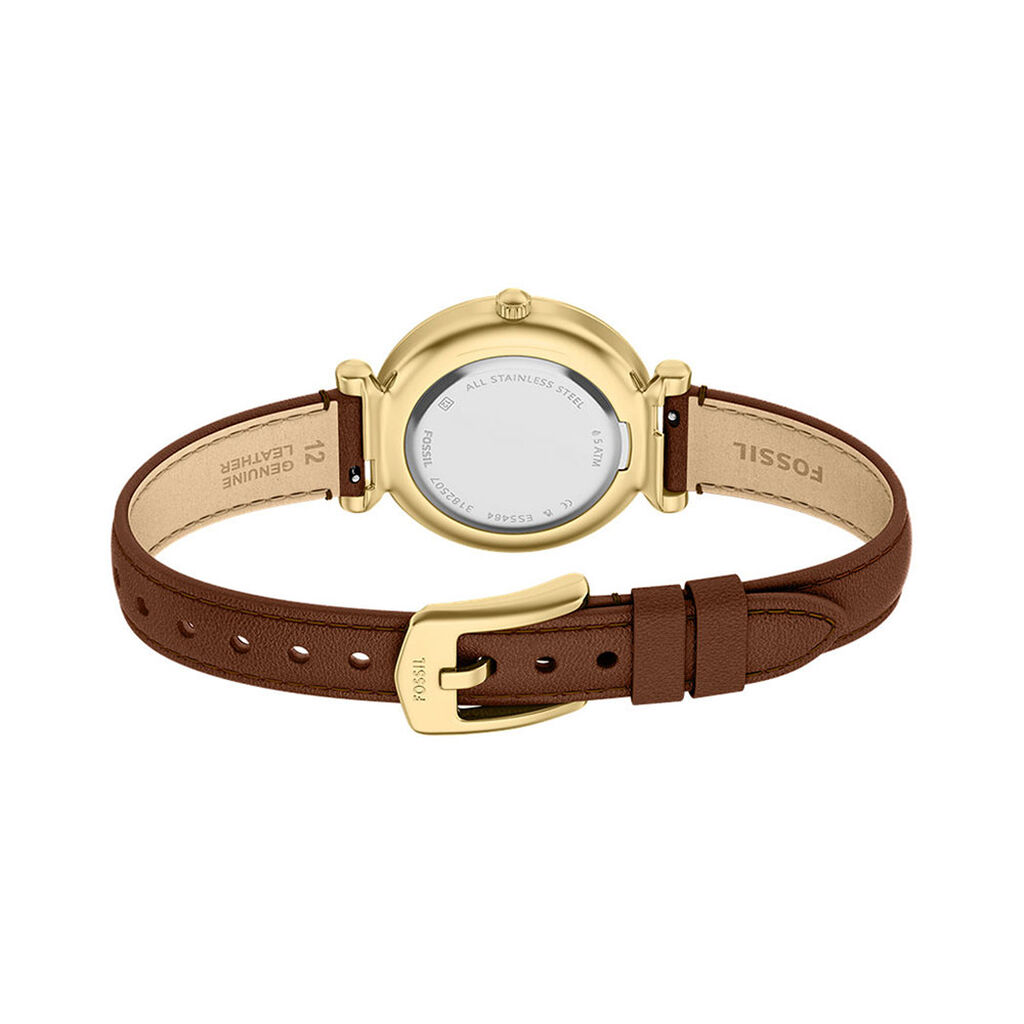 Montre Fossil Carlie Mini Blanc - Montres Femme | Histoire d&rsquo;Or