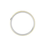 Alliance Serti Grains Ajoures Or Bicolore Diamant - Alliances Unisex | Histoire d&rsquo;Or