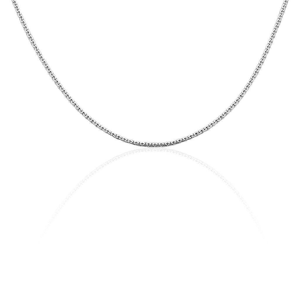 Collier Ivy Maille Haricot Or Blanc - Chaines Femme | Histoire d’Or
