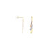 Boucles D'oreilles Pendantes Ainhoa Or Tricolore Diamant - Boucles d'oreilles pendantes Femme | Histoire d’Or