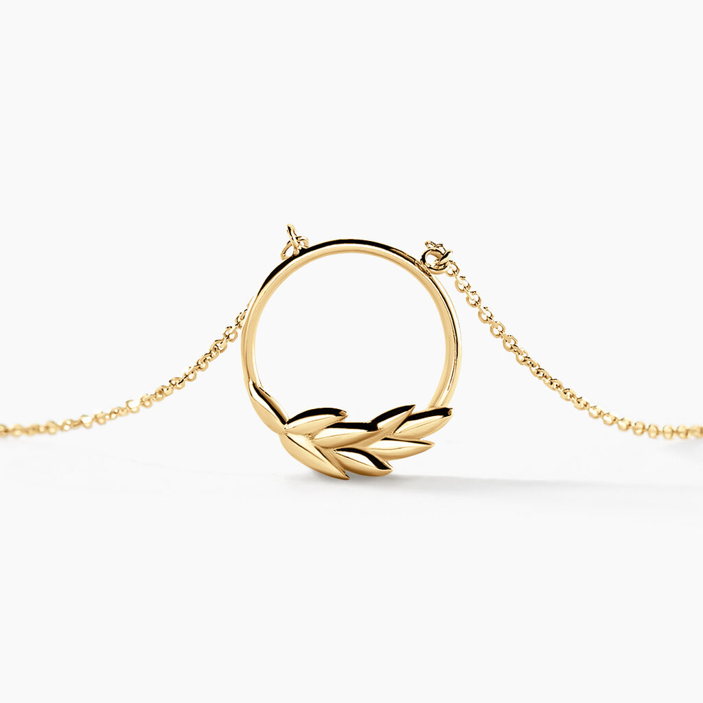 Collier Leafora Or Jaune - Colliers Femme | Histoire d’Or