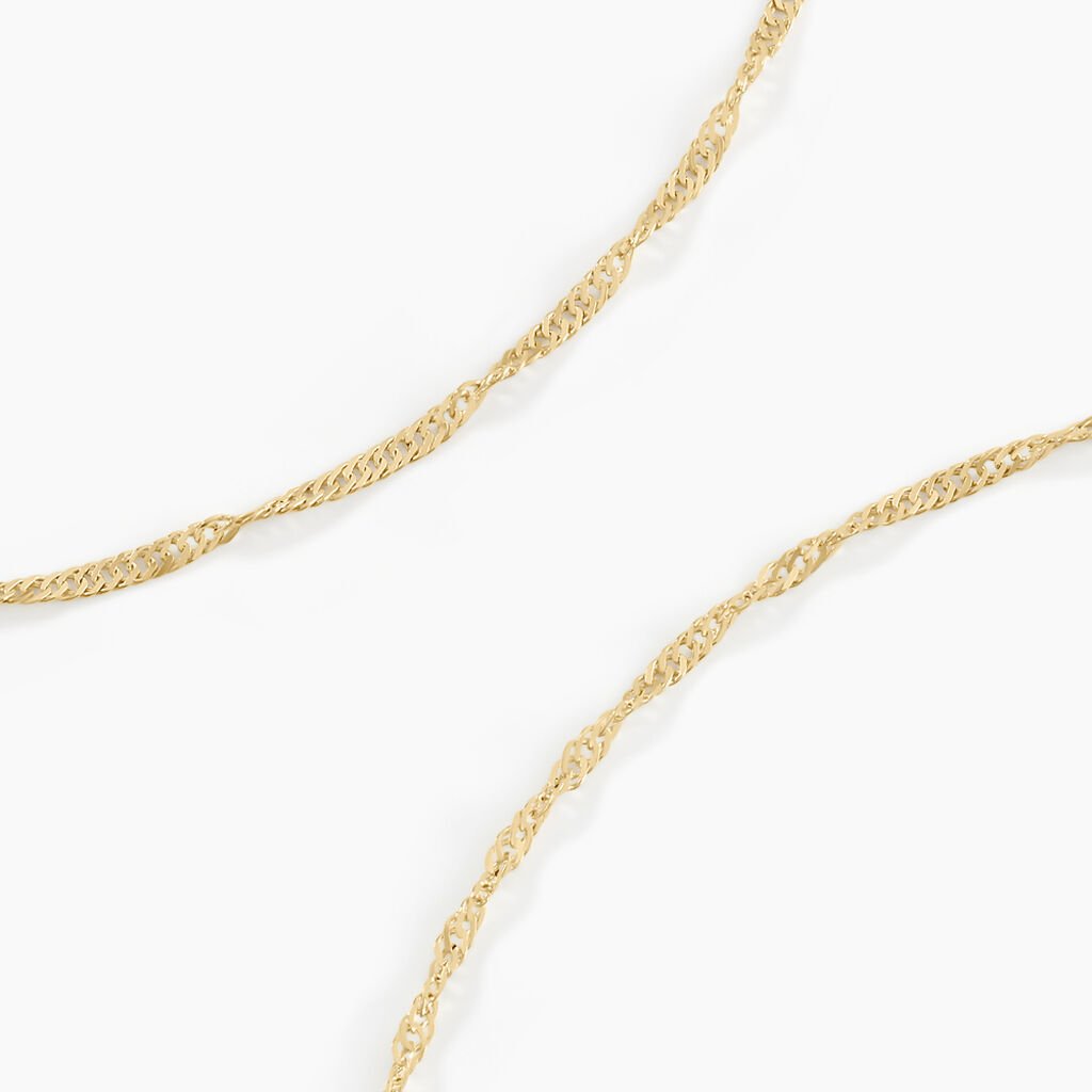 Chaine Imanie Or Jaune - Chaines Famille | Histoire d&rsquo;Or